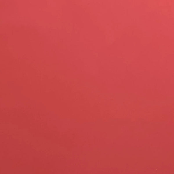 Pochette polypropylène opaque rouge mat pour présentation cadeau en magasin