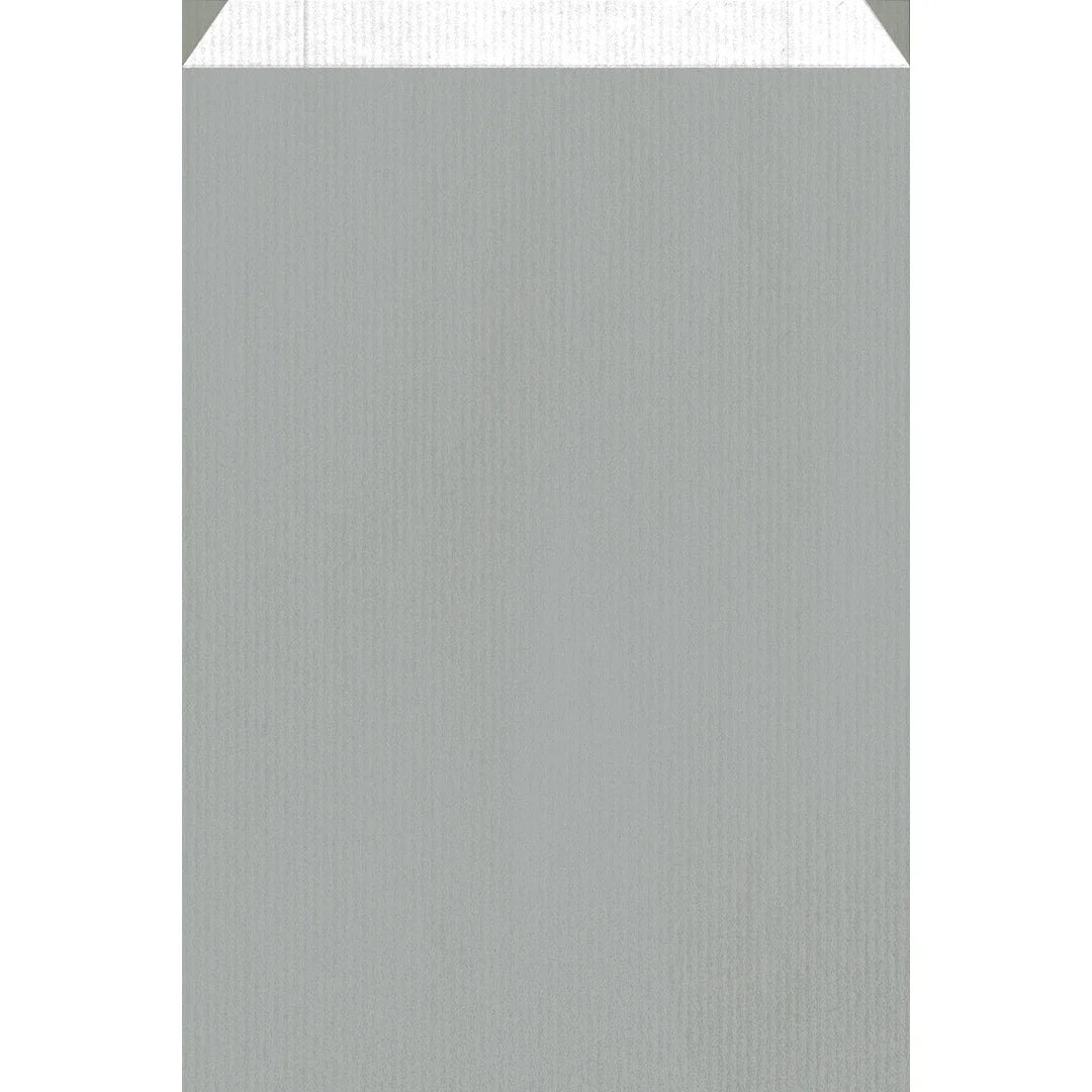 Pochettes cadeau kraft blanc colorées en grand format avec soufflet, pour boutiques cadeaux et commerces de détail