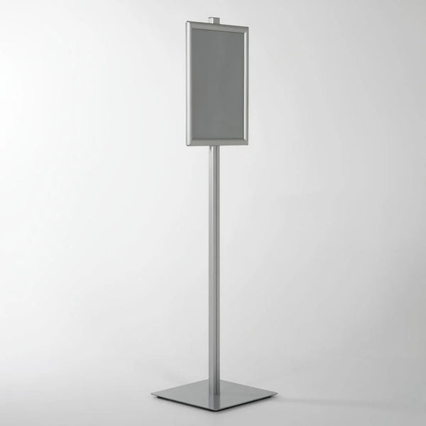Porte-affiche A3 réglable sur pied finition aluminium – menuboard professionnel pour magasin ou restaurant