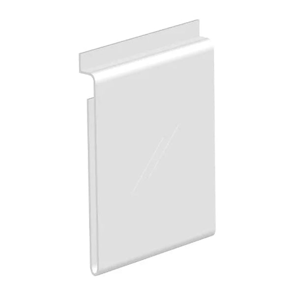 Porte-affiche transparent en acrylique pour panneaux rainurés, disponible en formats A4, A5 et A6