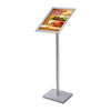 Porte-menu sur pied A3 cadre clic-clac aluminium pour affichage menu ou promotion
