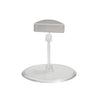 Porte-prix articulé acrylique transparent, base ronde Ø9 cm, H9 cm