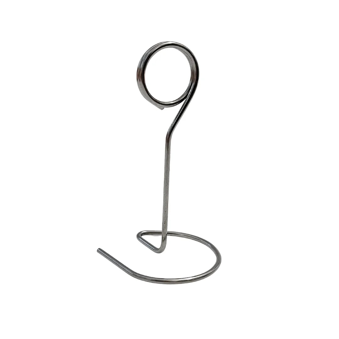 Porte-prix métallique à pince Ø5 cm H10 cm, lot de 10 pièces pour magasin