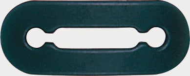 Raccordeur de cintre KU 4 noir 3,5 cm, accessoire en plastique solide pour relier plusieurs cintres en boutique ou showroom