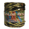 Raphia métallisé or noir polypropylène 12,5 mm x 200 m – bobine bicolore emballage luxe