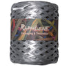 Raphia polypropylène mat 200 m coloris Argent — bobine professionnelle