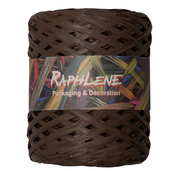 Raphia polypropylène mat 200 m bobine professionnelle pour emballage cadeau