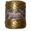 Raphia polypropylène mat 200 m coloris Or — bobine professionnelle