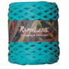 Raphia polypropylène mat 200 m coloris Turquoise — bobine professionnelle