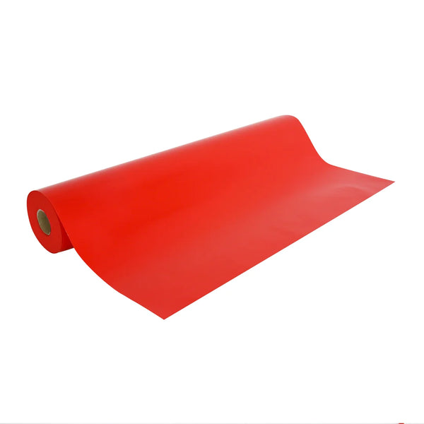 Rouleau de papier cadeau couché brillant laqué 70 g/m², format 70 cm × 100 m, coloris disponibles