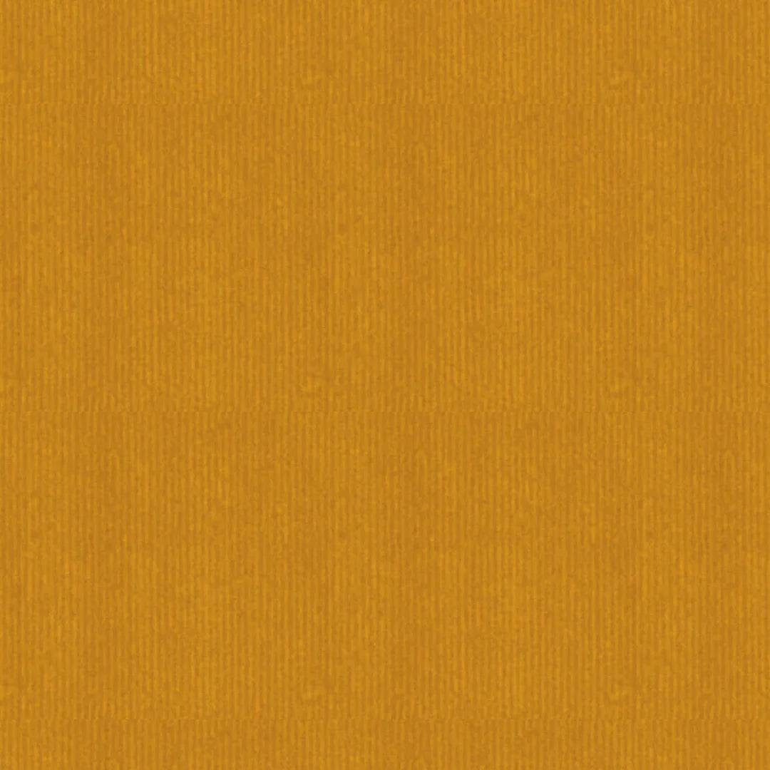 Rouleau de papier cadeau couleur jaune moutarde sur kraft brun 60 g/m², 70 cm × 100 m — usage magasin