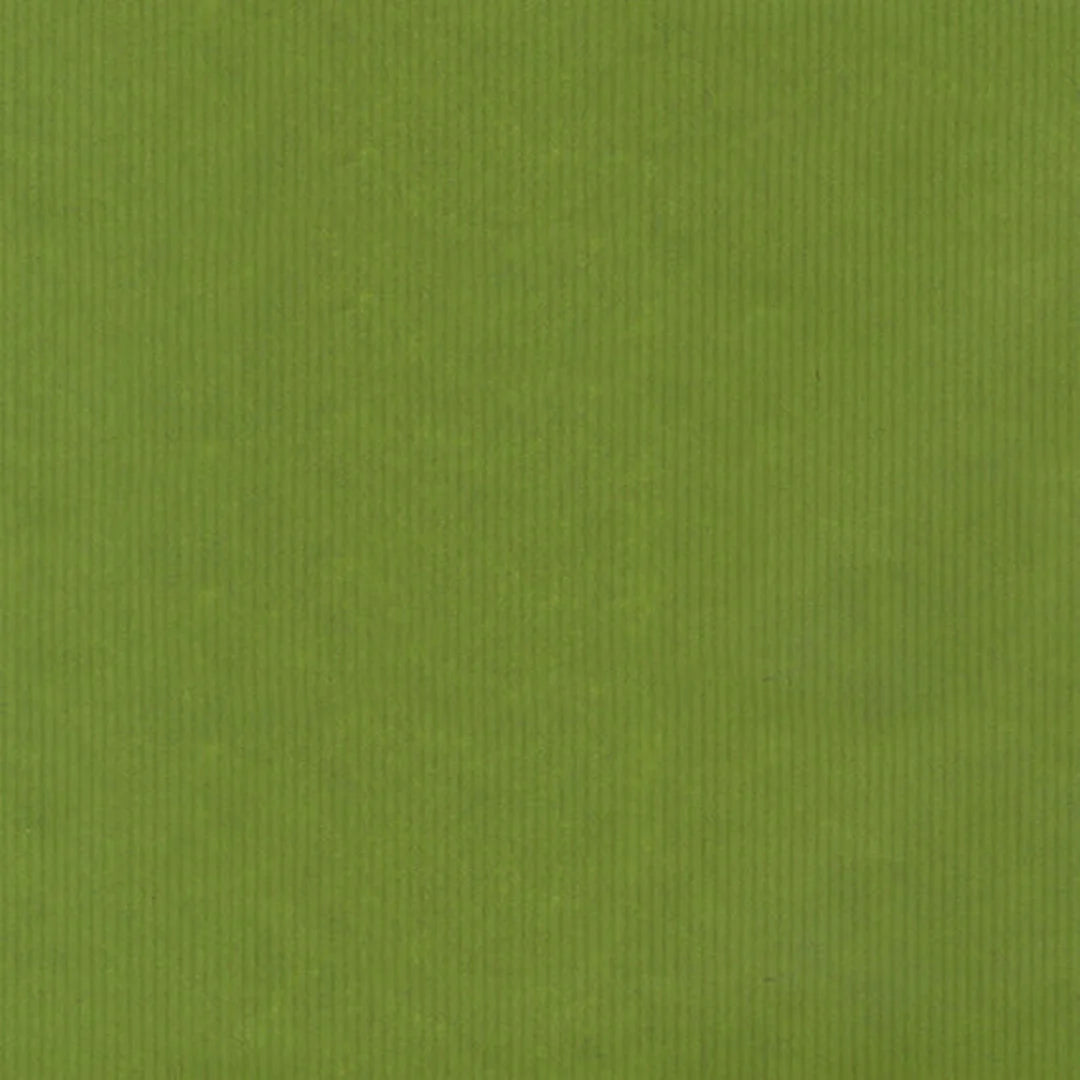 Rouleau de papier cadeau couleur vert sur kraft brun 60 g/m², 70 cm × 100 m — emballage professionnel fleuriste