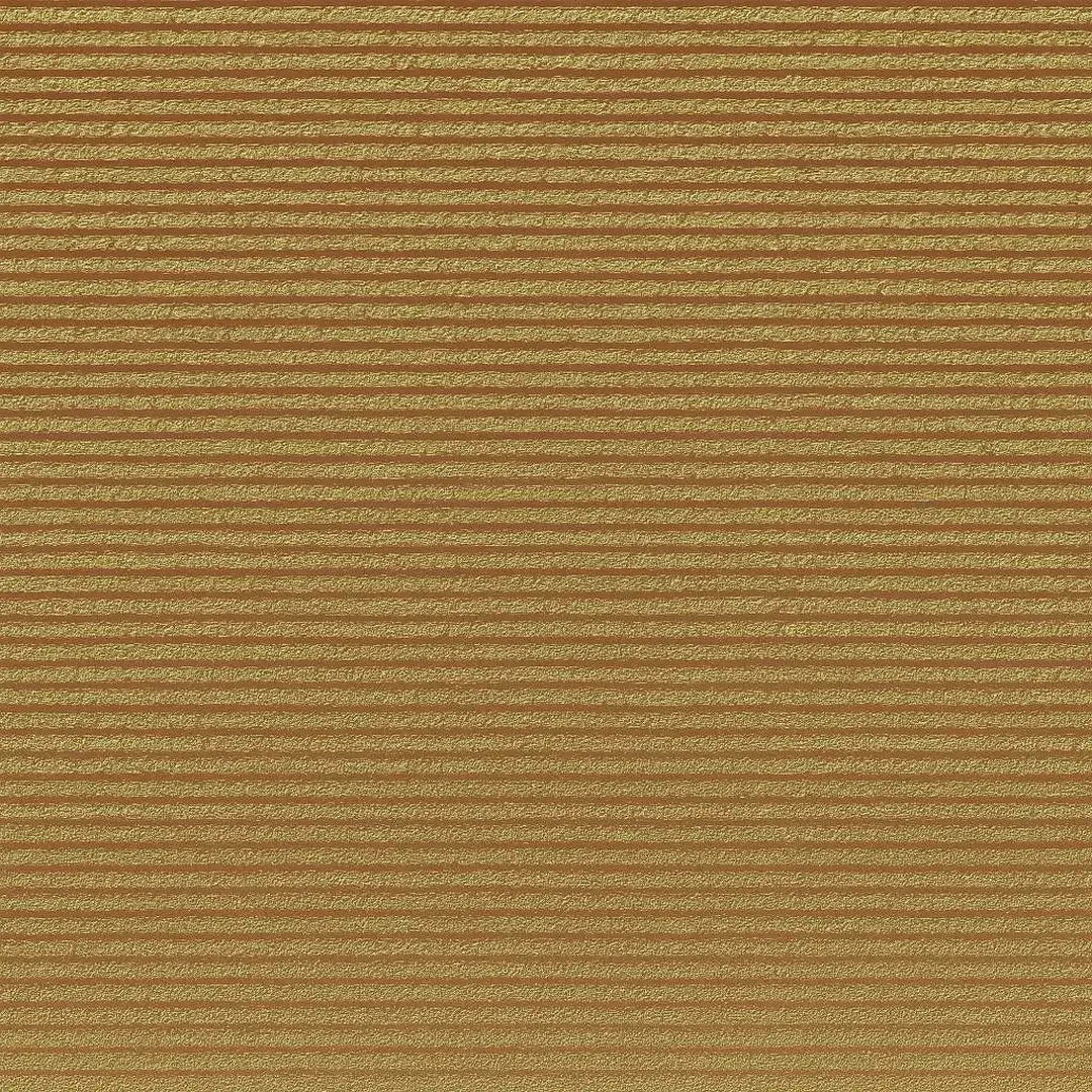 Rouleau papier cadeau fines lignes brun et or, papier couché, 0,7x100m, emballage professionnel