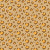 Rouleau papier cadeau kraft brun motif léopard 50 m pour boutique mode et cadeaux