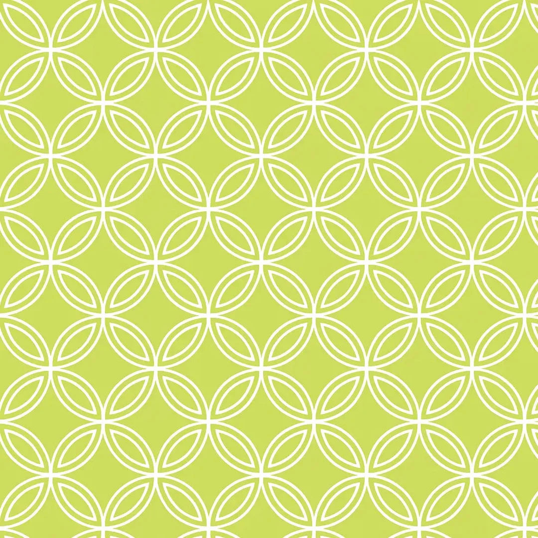 Rouleau papier cadeau motifs ronds et fleurs sur fond or, papier couché 80g, 0,7x100m