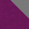 Rouleau papier cadeau recto-verso violet et gris sur kraft blanc, 0,7 x 100 m – DittaDisplay