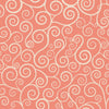 Rouleau de papier cadeau motifs spirales blanc et rose, en papier couché 60/90 g recyclable, dimensions 0,7 x 100 m ou 50 m, idéal pour emballages cadeaux professionnels.