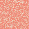 Rouleau papier cadeau spirales blanches sur fond rose, papier couché, 0,7x100m, boutique cadeaux