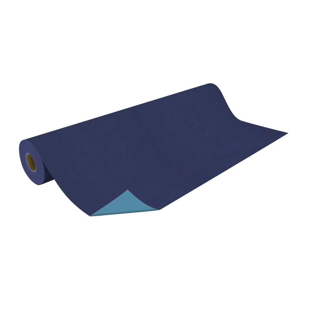 rouleau papier couleurs recto-verso sur kraft, recyclable et résistant, idéal pour emballages cadeaux, loisirs créatifs et décoration.