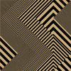 Rouleau papier kraft brun motif lignes noires, lisse 70 g/m², emballage cadeau professionnel