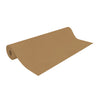 Rouleau de papier kraft naturel brun vergé 0,7 × 100 m pour emballage cadeau professionnel