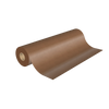 Rouleau de papier métallisé sur kraft, finition brillante, plusieurs couleurs disponibles, idéal pour emballage cadeau, commerces et fleuristes.