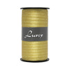 Bobine de ruban tissu lurex doré 5 mm x 50 m pour compositions florales et emballages cadeaux