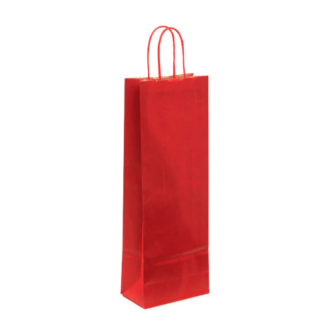 Sac kraft brun recyclé pour bouteille – papier 110 g/m² résistant et recyclable