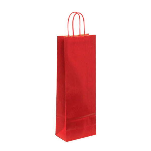 Sac kraft brun recyclé pour bouteille – papier 110 g/m² résistant et recyclable
