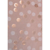 Sacs kraft luxe motif pois blanc et or en deux formats pour boutiques cadeaux et concept stores