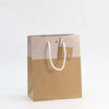 Sac kraft naturel blanc pour emballage cadeau boutique – grammage 175 g/m²