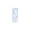 Sachet confiseur OPP transparent étoiles or fond carton, apte contact alimentaire, pour chocolatiers et confiseurs