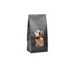 Sachet SOS kraft noir vergé avec fenêtre 13,5+7,5×31,5 cm — emballage épicerie fine professionnel