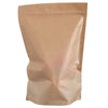 sachet zip transparent hermétique, apte au contact alimentaire, disponible en 4 formats, idéal pour cafés, thés, épices, fruits secs et confiseries