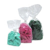 Sachets confiseurs transparents en polypropylène alimentaire, 3 formats avec fond plat, lot de 100 pièces