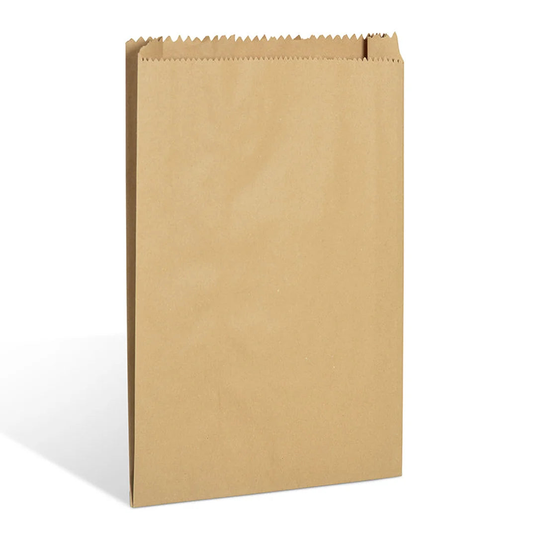 Sachets kraft alimentaires disponibles en 5 formats pour commerces et artisans