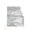 Sachets plastique transparents Minigrip pour magasin – conditionnement 100 ou 1000 pièces, formats 5×7 cm à 23×32 cm