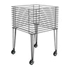 Grand soldeur professionnel à barres d'armature sans plateau, pieds démontables et roulettes Ø 80 mm