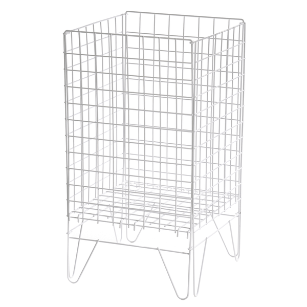 Corbeille soldeur métallique 75x43x43 cm pour promotions en magasin