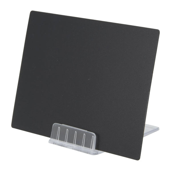 Support acrylique transparent pour ardoise de table TAG, lot de 10, pour comptoir ou bar de commerce