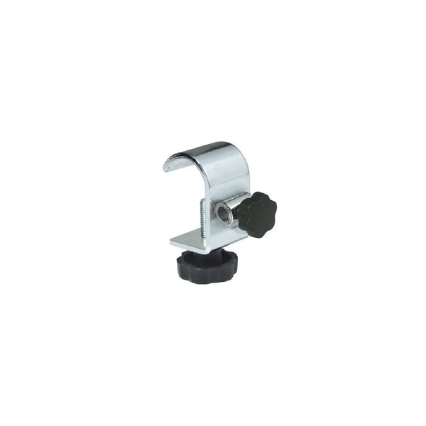 Support horizontal réglable pour porte-affiche A4 A3 sur tube ovale de portant ou penderie magasin