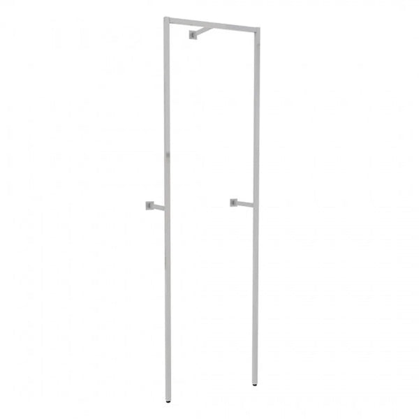 Système d'agencement mural Triplo H 240 cm largeur 67,2 cm finition noir mat pour boutique