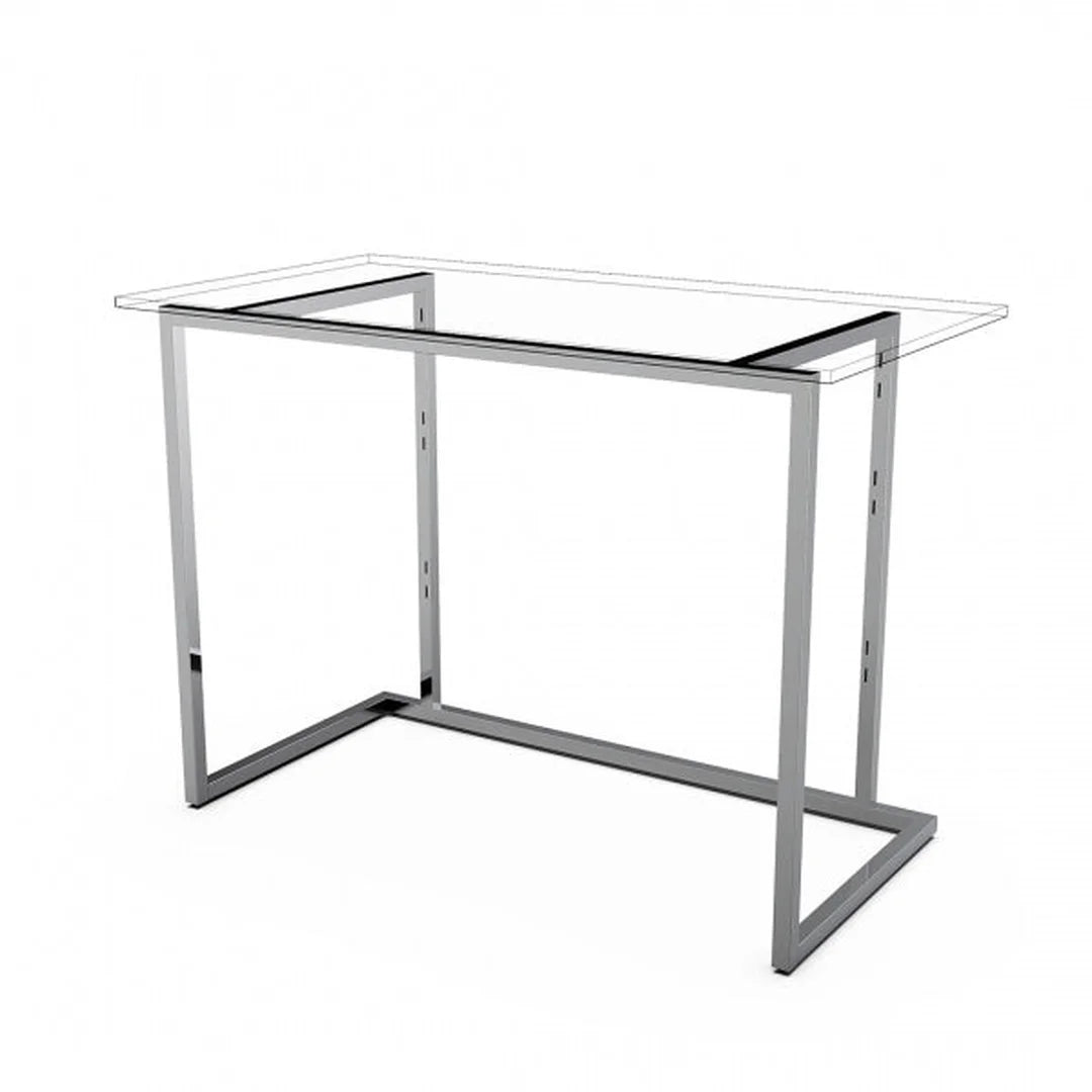 Table de présentation modulaire Triplo 127 cm — structure simple, vue d'ensemble