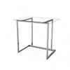 Table de présentation Triplo H 97 cm version simple, structure métal modulaire pour agencement de magasin