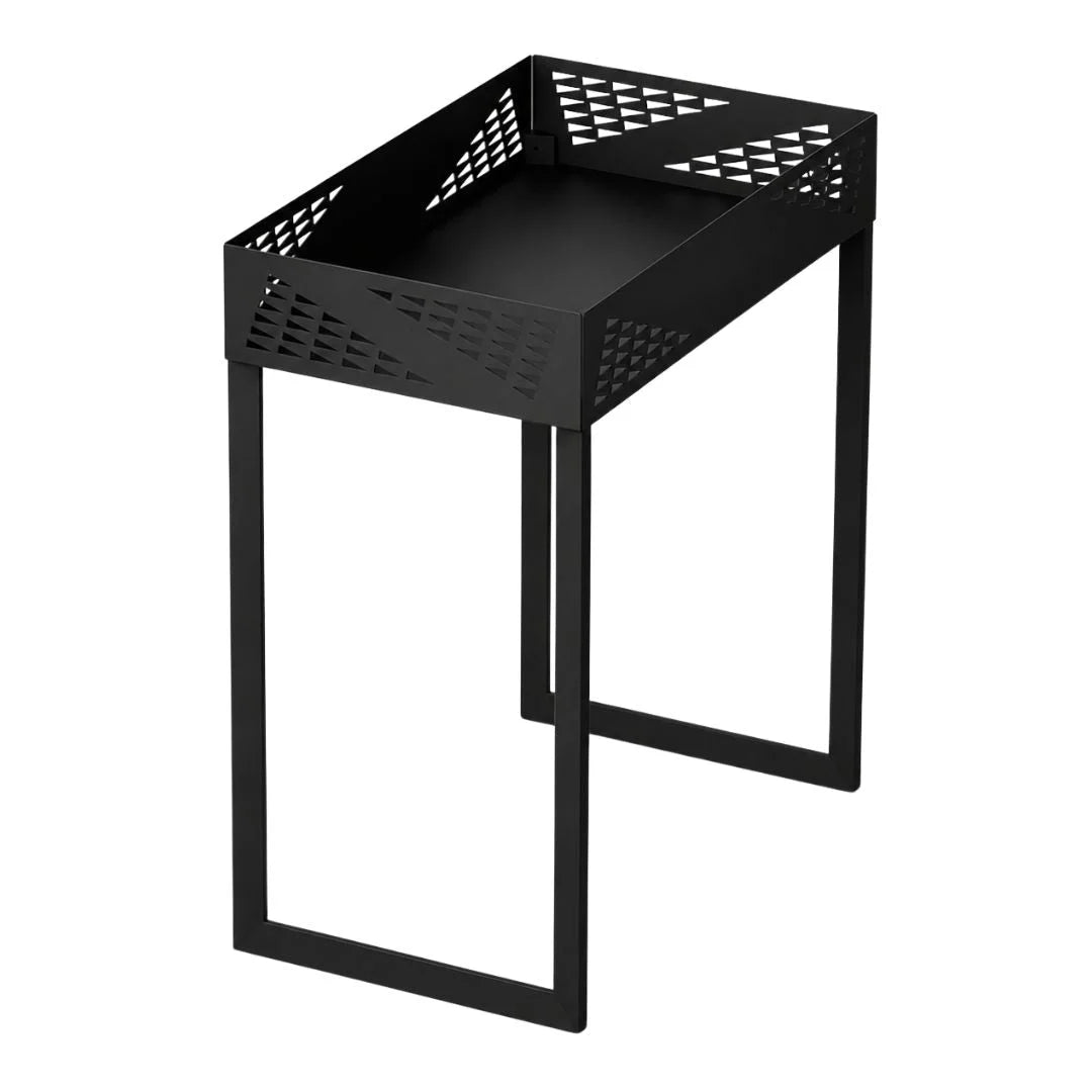 Table soldeur format moyen 50 x 80 cm en métal, pour espace promotionnel en boutique