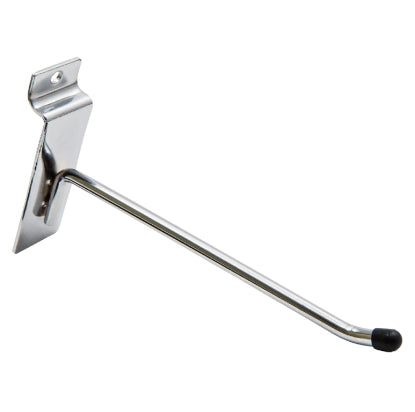 Tige porte-blister en métal pour panneaux rainurés, pratique et économique pour organiser et mettre en valeur vos produits en rayon