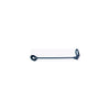 Tige de raccord pour cintre en métal noir 10 cm – lot de 25 pièces pour magasin