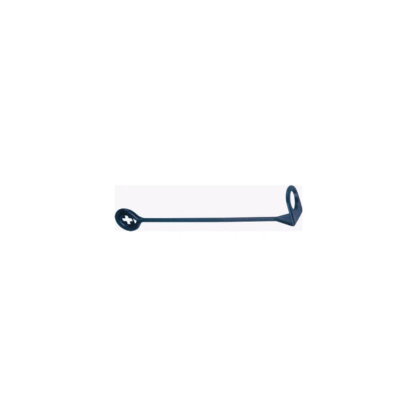Tige de raccord pour cintre en métal noir 10 cm – lot de 25 pièces pour magasin