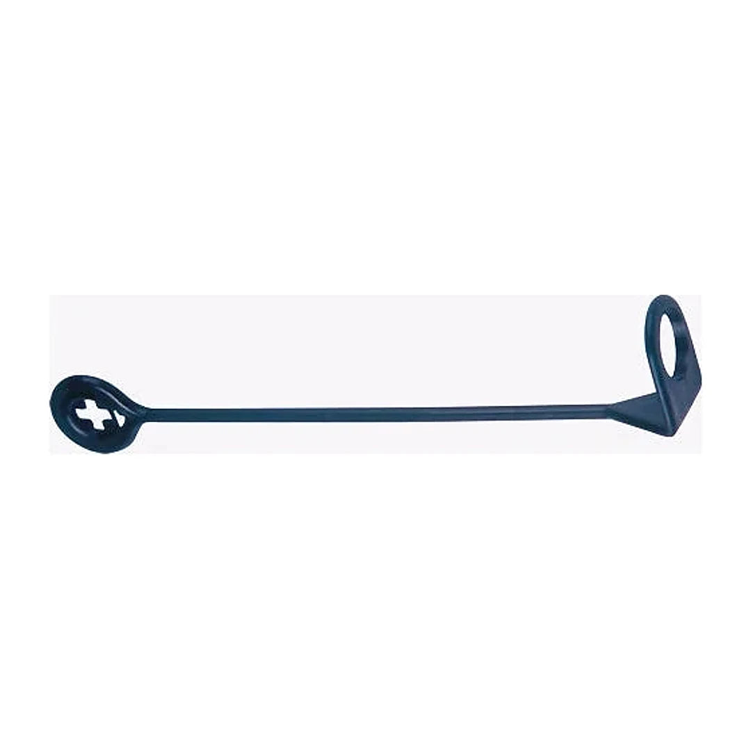Tige de raccord pour cintre en métal noir 10 cm – lot de 25 pièces pour magasin