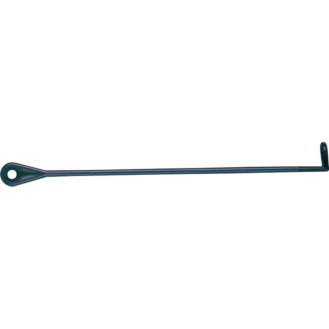 Tige de raccord pour cintre en métal noir 20 cm – lot de 25 pièces pour boutique
